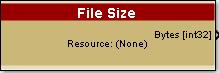 File Size block