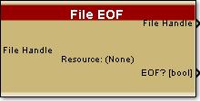 File EOF block