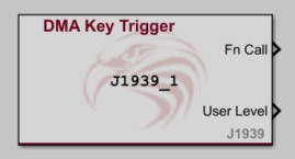 DMA Key Trigger block