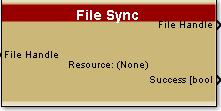 File Sync block