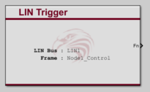 LIN Trigger Block