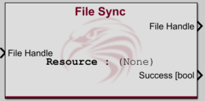 File Sync block