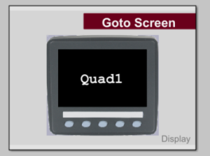 Goto Screen block