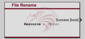 File Rename block