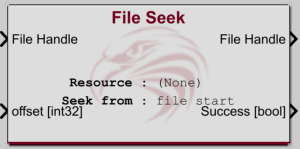 File Seek block