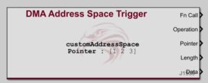 DMA Address Space Trigger block