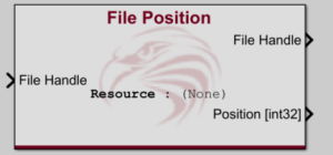 File Position block