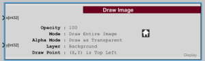 Draw Image block