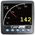 A new fully sunlight viewable 3.8" color display. The CANvu is the next generation of compact, highly flexible, rugged CAN bus displays from Veethree.