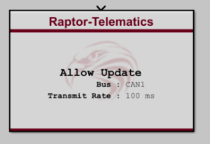 Raptor-Telematics Allow Update block