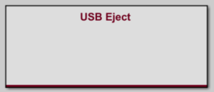 USB Eject block