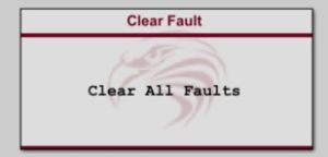Clear Faults block
