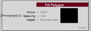Fill Polygon block
