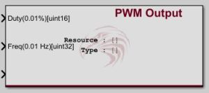 PWM Output Block